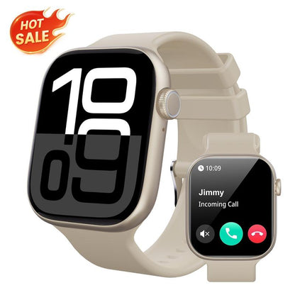 2025 Fashion Touch Screen Smart Watch for Men Women, Smartwatch with Call Function, Messages Reminder, Multifunctional Fitness Watch with 100+ Sports Modes, Activity Tracker, DIY Watch Dials, Waterproof Watch for Android Iphone