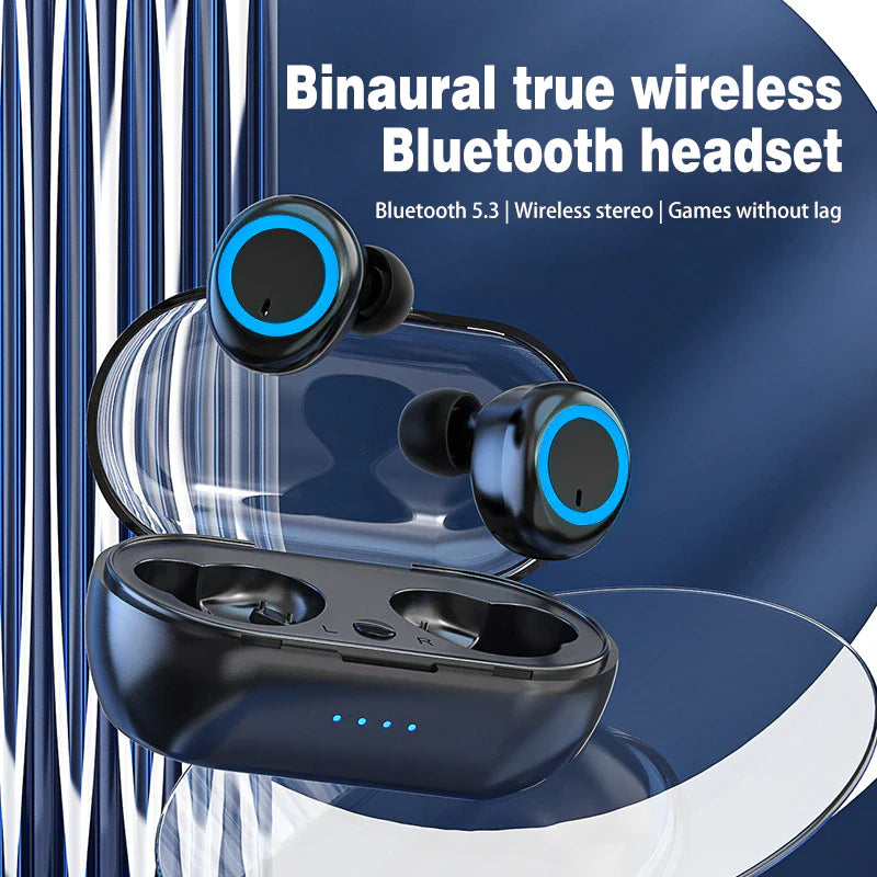 Y50 Bluetooth Headset TWS Binaural in Ear 5.0 Touch Intelligent Noise Reduction Stereo Wireless Sports Headset