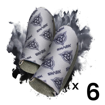 Bluewow Mobile Gaming Finger Sleeves Ultimate Precision Comfort Anti-Sweat Breathable Thumbs Cover Superconductive Silverfiber Esports Controller Thumbsticks for Game Console Accessories