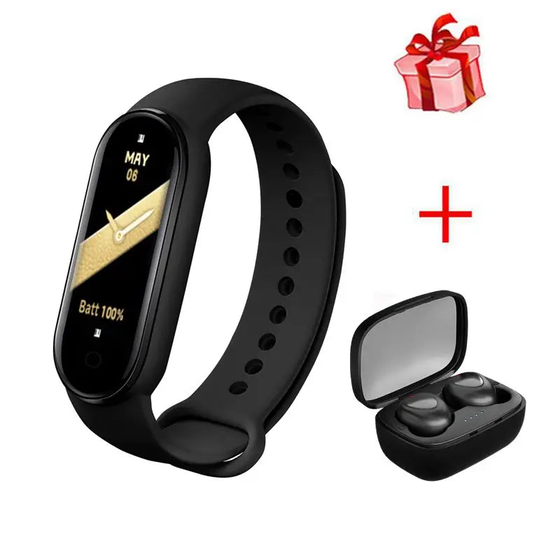 M8 Smart Watch Wireless Bluetooth Headsets Smartband Fitness Tracker Blood Pressure Sport Smart Bracelet for Sport Tracker